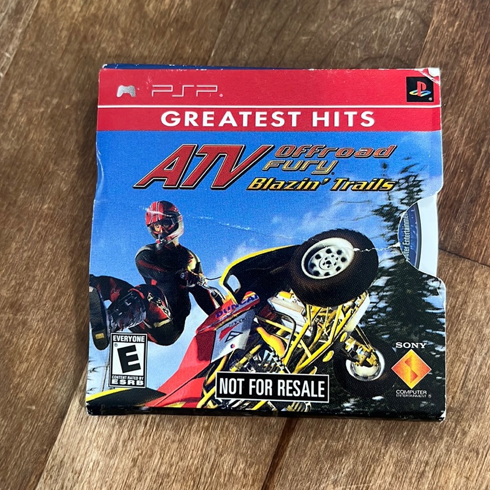 PSP ATV off road fury Blazin’ Trails
